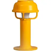 Artek Tafellampe , Oranje, Woonkamer, Aluminium