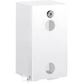 Delabie Toiletpapierverdeler 2 Rollen Rvs 304 Wit Epoxy