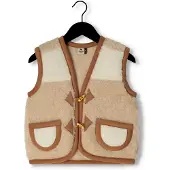 Alwero Meisjes Blazers Bodywarmer Alpen Junior Duo - Beige - Maat 128/134