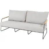 4Seasons Balade loungebank - antraciet
