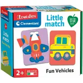 Clementoni Little Match Fun Vehicles