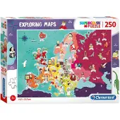 Clementoni World Map Berühmte Personen