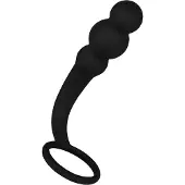 EIS Sensuele anaalplug met testikelring, 14,5 cm