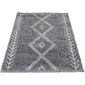 Home67 Vloerkleed new rabat grey 200 x 280 cm