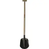 Hendrik Jan - Bats - 250x205 mm - Steel 100 cm - Essenhout