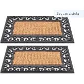 Hamat Set van 2 stuks Hamat Deurmat Gazelle 45x75cm
