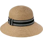 Yehwang Zomerhoed - Zonnehoed - Klassiek - Hoed - Bruin - Khaki