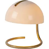 Lucide CATO - Tafellamp - Ø 23,5 cm - 1xE27 - Wit