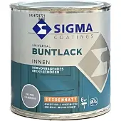 Sigma Gekleurde Lak Ral 7001 Zijdemat 375 ml