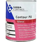 Sigma Contour PU S2U Glans/Gloss 1 Liter Wit