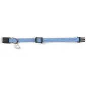 Beeztees Nylon Kittenhalsband Blauw 16-23x8