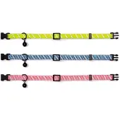 Beeztees Nylon Kattenbandje Blauw 10x22-33