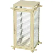 Broste Copenhagen Hoko lantaarn zand - 26X26X46CM