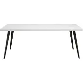 Nordal Blanca eettafel large - glanzend wit