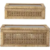 Bloomingville Opbergdoos rotan - set van 2