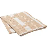 Broste Copenhagen Earl tafelkleed 160x300cm - rainy day/indian tan