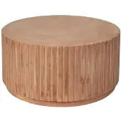 Broste Copenhagen Rillo podium terracotta Ø75cm - 14469049
