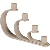 Broste Copenhagen Nami kandelaar - taupe