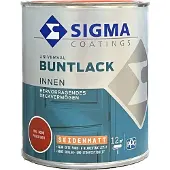 Sigma Gekleurde Lak Ral 3000 Zijdemat 750 ml