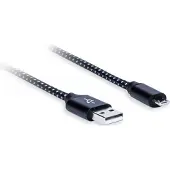Aq Premium PC64010 1 m Wit-Zwart Hi-Fi USB-kabel