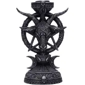 Nemesis Now - Gothic Kaarsstandaard - Baphomet - voor Geen - standaard - Maat Standard