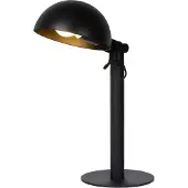 Lucide LED Tafellamp AUSTIN - E27 fitting - Ø20cm - Zwart