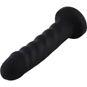 Hismith Premium Dildo KlicLok Anaal Small 18 CM Zwart
