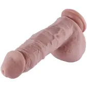 Hismith Premium Dildo Thick KlicLok Large 21 CM Nude