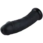 Hismith Premium Dildo XL KlicLok Large 25+ CM Zwart