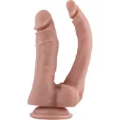 Hismith Premium Dildo Dubbel KlicLok Nude