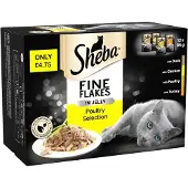 Sheba 1x Pouch in gelei Gevogelte 12 x 85g