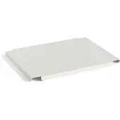 HAY Colour Crate Deksel Voor Een Opbergbox M Gebroken Wit - Dozen en kisten Staal Offwhite - AC458-A602-AB90