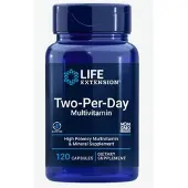 Life Extension , Two-Per-Day Multivitamin, 120 Capsules