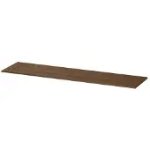 Ink Topdeck 45 Topblad T.b.v. Onderkast - 180x45x1,6cm - Massief Eiken - Fineer Chocolate - Badkamermeubels, Wastafelbladen - 8718835103408