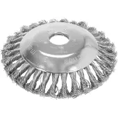 YATO Universele Stalen onkruidborstel Ø15 cm - Asdiameter 25,4 mm