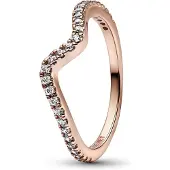 Pandora Ring Sprankelende Golfring Rosé 182539C01-56