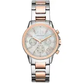 Armani Exchange Analoog horloge rose-goud / zilver