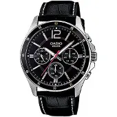 Casio Heren ENTICER GENT Zwart Horloge (Ø 43 mm)