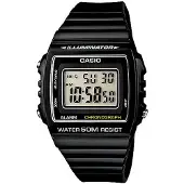 Casio collection W-215H-1A-zwart/digitaal