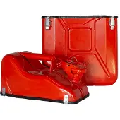 Designed by man Jerrycan Giftbox 10L - Rood - Unieke Opbergdoos - Exclusief drank - Origineel cadeau - Opbergoplossing