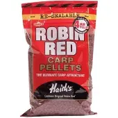 Dynamite Baits Pellets Not Drilled 900 g 4 mm Robin Red Pellets