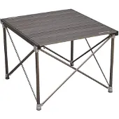 Dimehouse Opvouwbare aluminium campingtafel 72x65x51 cm
