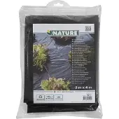 Nature - Afdekfolie - 3 x 4m - 100µ - Zwart - Multifunctioneel