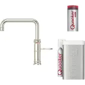 Quooker Classic Fusion Square - Combi+ - Cube - Nikkel Glans
