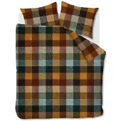 Beddinghouse Dekbedovertrek Beckett Multi Flanel-240 x 200 / 220 cm | Lits-Jumeaux