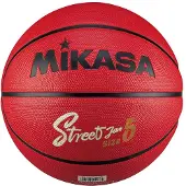 MIKASA Street Jam Bb5 Basketbal Bal Rood 5