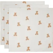 Jollein Hydrofiele Doek Jollein Small Teddy Bear (3-Pack)