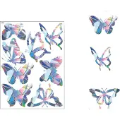 INF Reflecterende vogel raamstickers - 8 stuks