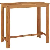 vidaXL Tuinbartafel 120x60x105 cm massief acaciahout