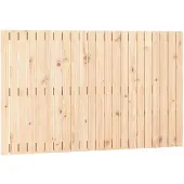 vidaXL Wandhoofdbord 140x3x90 cm massief grenenhout